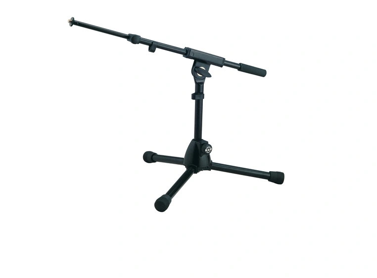 K&M 25950 Lavt mikrofonstativ »Rien« Med tripod, Sort 